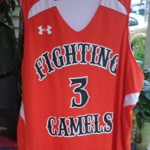 Under Armour Orange Fighting Camels Jersey